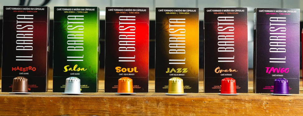 Il Barista Estética Embalagens