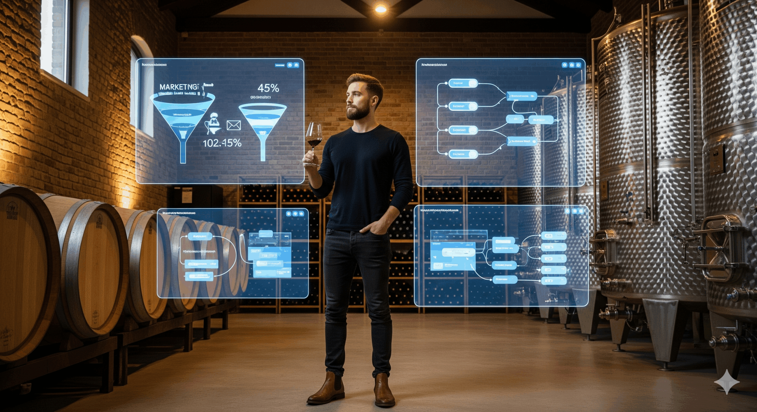 O Enólogo da Automação: Como Combinar Ferramentas de Marketing para Fermentar o Crescimento da Sua Marca