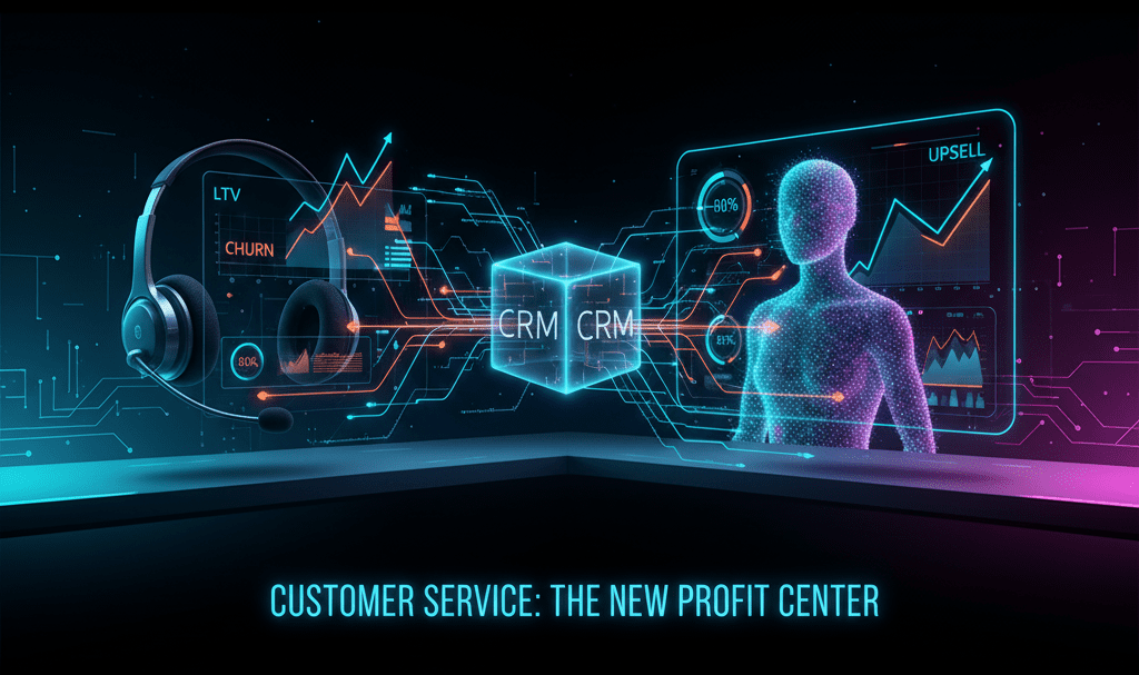 O Atendimento que Vende: Como Integrar a Inteligência Preditiva e o CRM para um Ciclo de Vida do Cliente Lucrativo